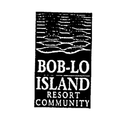 B BOB-LO ISLAND RESORT COMMUNITY logo