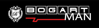 B BOGART MAN logo