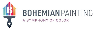 B BOHEMIAN PAINTING A SYMPHONY OF COLOR logo