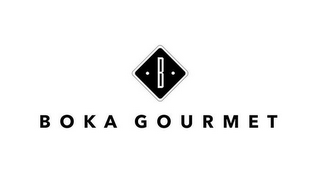 B BOKA GOURMET logo
