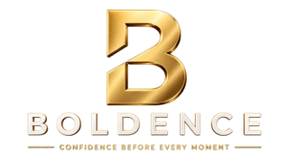 B BOLDENCE CONFIDENCE BEFORE EVERY MOMENT logo