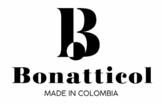 B BONATTICOL MADE IN COLOMBIA logo