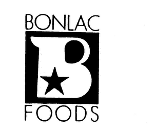 B BONLAC FOODS logo