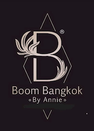 B BOOM BANGKOK BY ANNIE MADE IN THAILAND logo