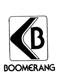 B BOOMERANG logo
