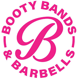B BOOTY BANDS & BARBELLS logo