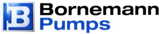 B BORNEMANN PUMPS logo