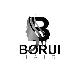 B BORUI HAIR logo