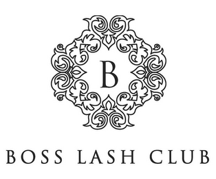 B BOSS LASH CLUB logo