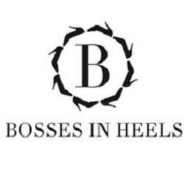 B BOSSES IN HEELS logo