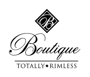 B BOUTIQUE TOTALLY RIMLESS logo