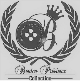 B BOUTON PRÉCIEUX COLLECTION UN NOUVEAUCONCEPT DE LA CRÉATIVITÉ logo