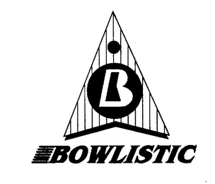 B BOWLISTIC logo