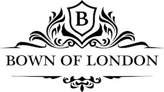 B BOWN OF LONDON logo