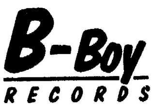 B-BOY RECORDS logo
