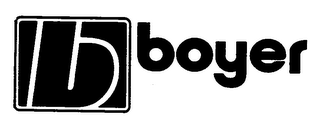 B BOYER logo