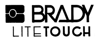 B BRADY LITETOUCH logo