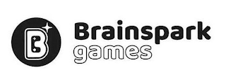 B BRAINSPARK GAMES logo