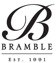 B BRAMBLE EST. 1991 logo