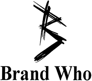 B BRAND WHO logo