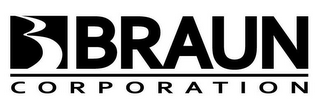 B BRAUN CORPORATION logo