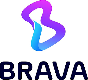 B BRAVA logo