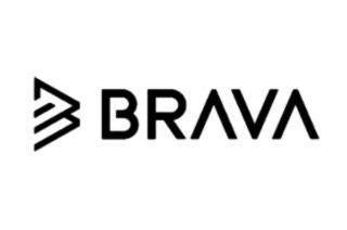 B BRAVA logo