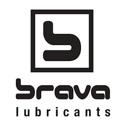 B BRAVA LUBRICANTS logo
