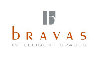B BRAVAS INTELLIGENT SPACES logo