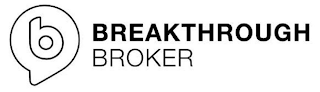 B BREAKTHROUGH BROKER logo