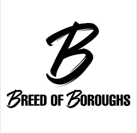 B BREED OF BOROUGHS logo
