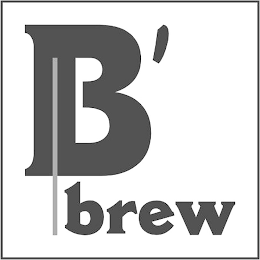 B' BREW logo