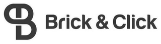 B BRICK & CLICK logo