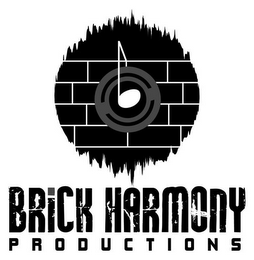 B BRICK HARMONY PRODUCTIONS logo