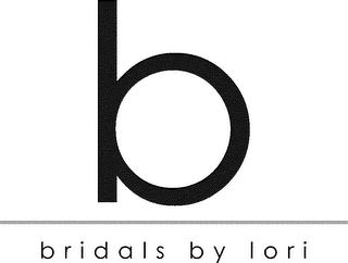 B BRIDALS BY LORI logo