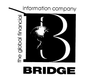 B BRIDGE THE GLOBAL FINANCIAL INFORMATION COMPANY logo