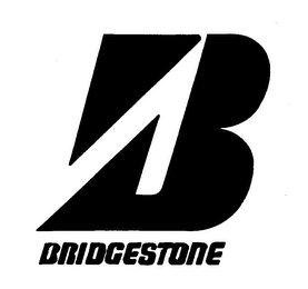 B BRIDGESTONE logo