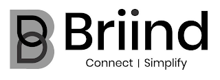 B BRIIND CONNECT SIMPLIFY logo