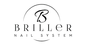 B BRILLER NAIL SYSTEM logo