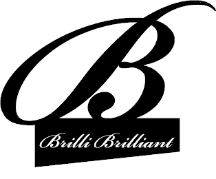 B BRILLI BRILLIANT logo