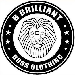 B BRILLIANT BOSS CLOTHING B logo