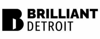 B BRILLIANT DETROIT logo