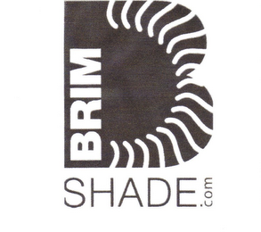 B BRIM SHADE.COM logo