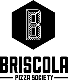 B BRISCOLA PIZZA SOCIETY logo