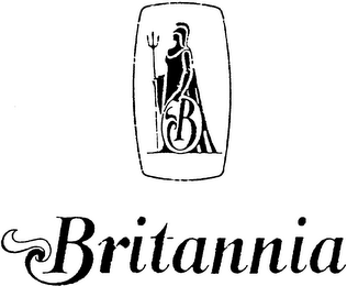 B BRITANNIA logo