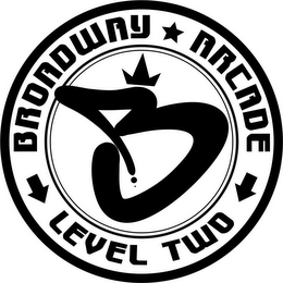 B BROADWAY ARCADE LEVEL TWO logo
