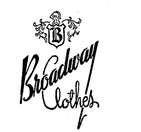 B BROADWAY CLOTHES logo