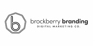 B BROCKBERRY BRANDING DIGITAL MARKETING CO. logo