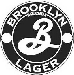B BROOKLYN BRAND LAGER logo