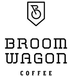 B BROOM WAGON COFFEE logo